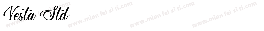 Vesta Std字体转换